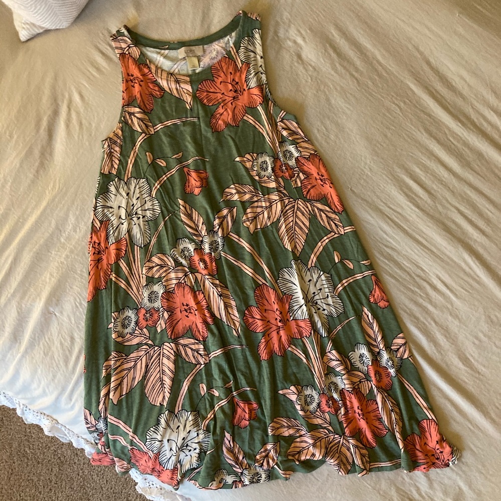 Floral Flowy Loft Summer Dress
